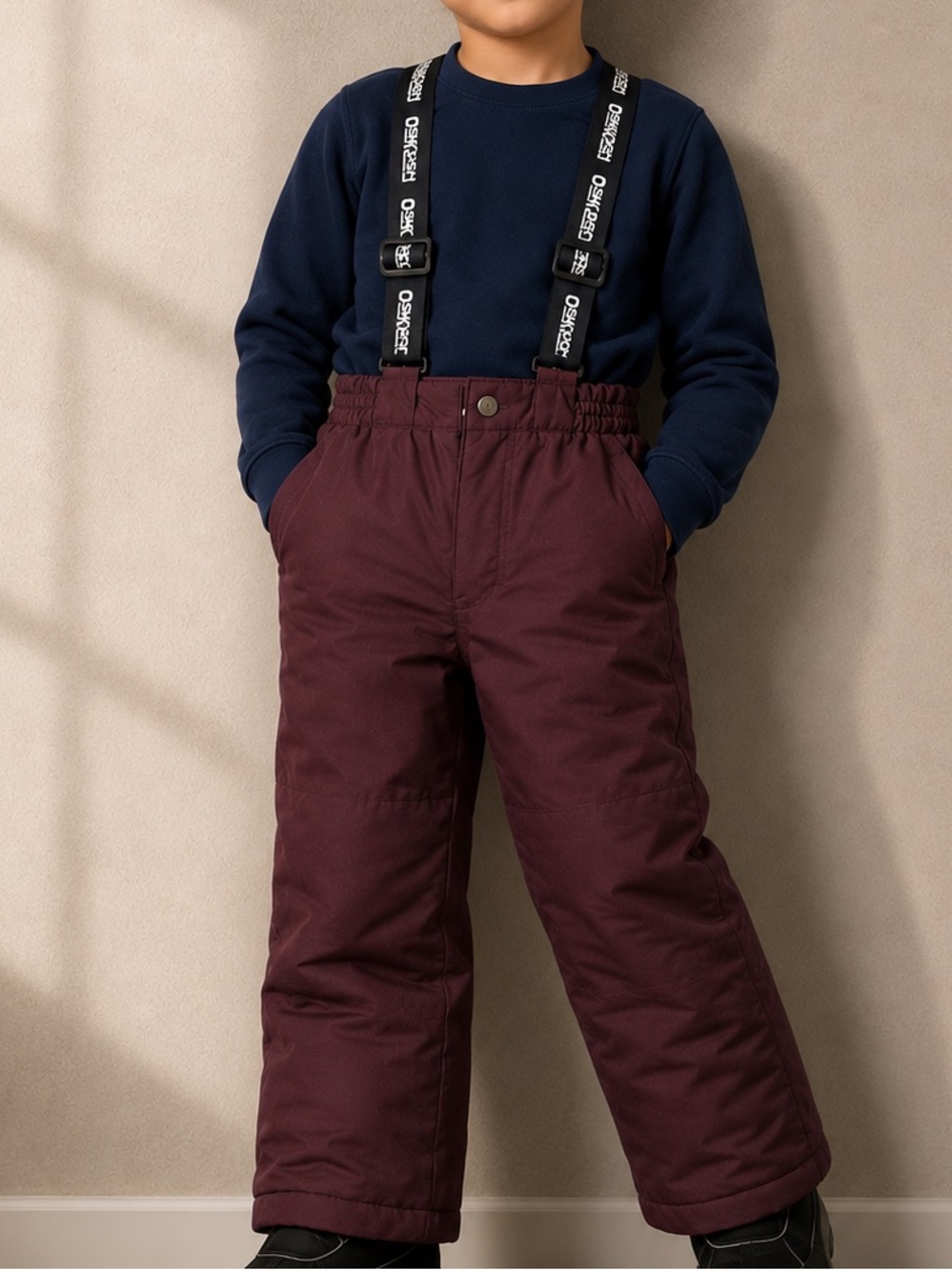 OshKosh B'gosh Kids' Purple snow bib Overalls